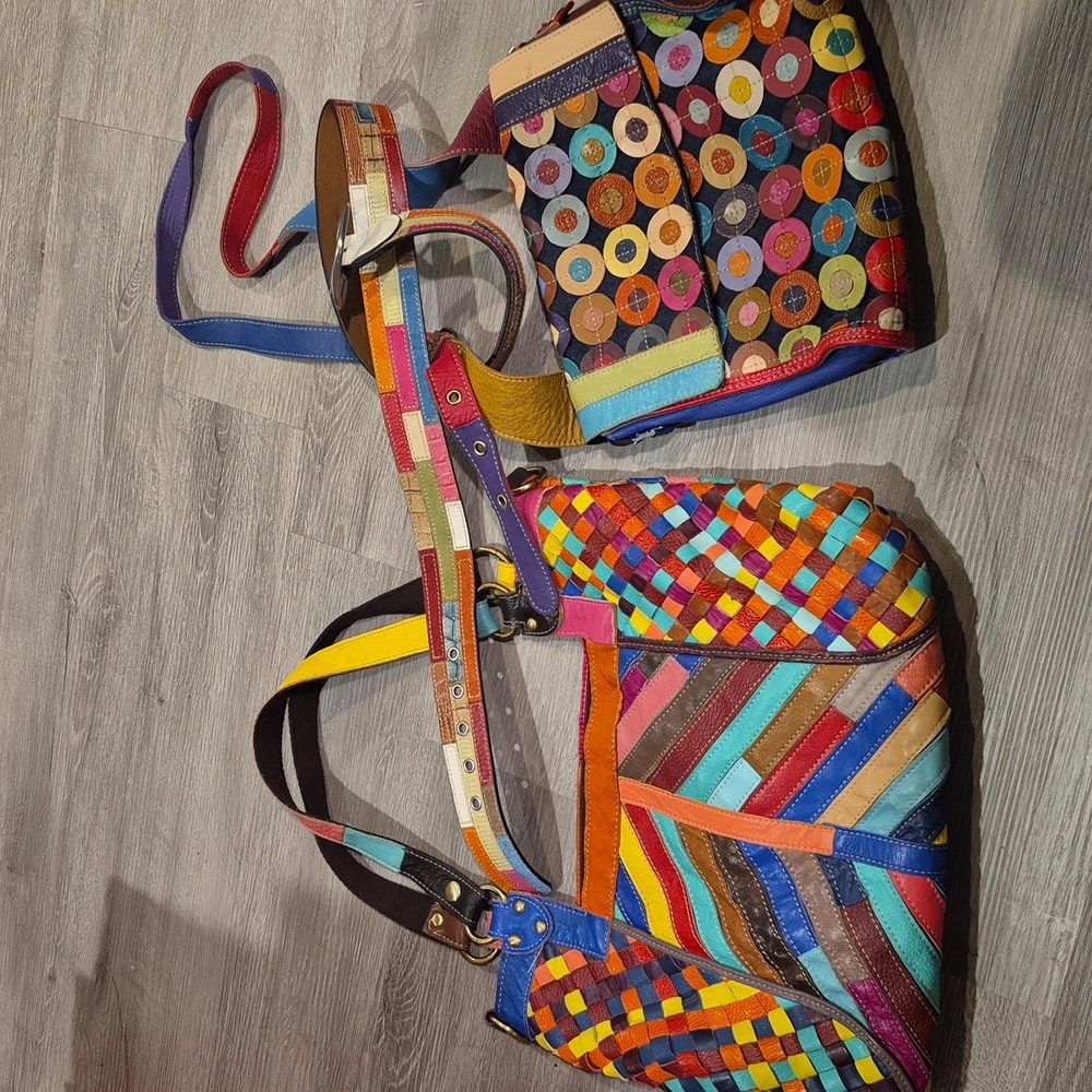 Ameri Leather Bundle 2 Bags & Belt - image 1